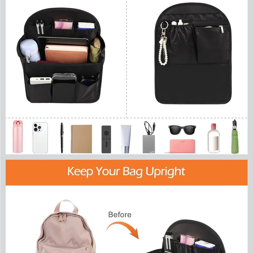 Backpack Organizer Insert Liner - Picture 3 of 4